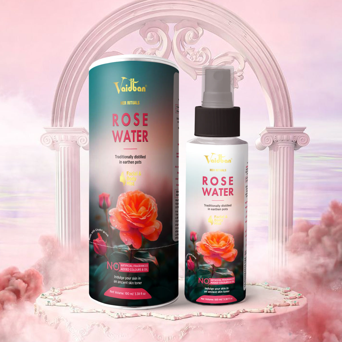 Vaidban Rose Water - 100 ml