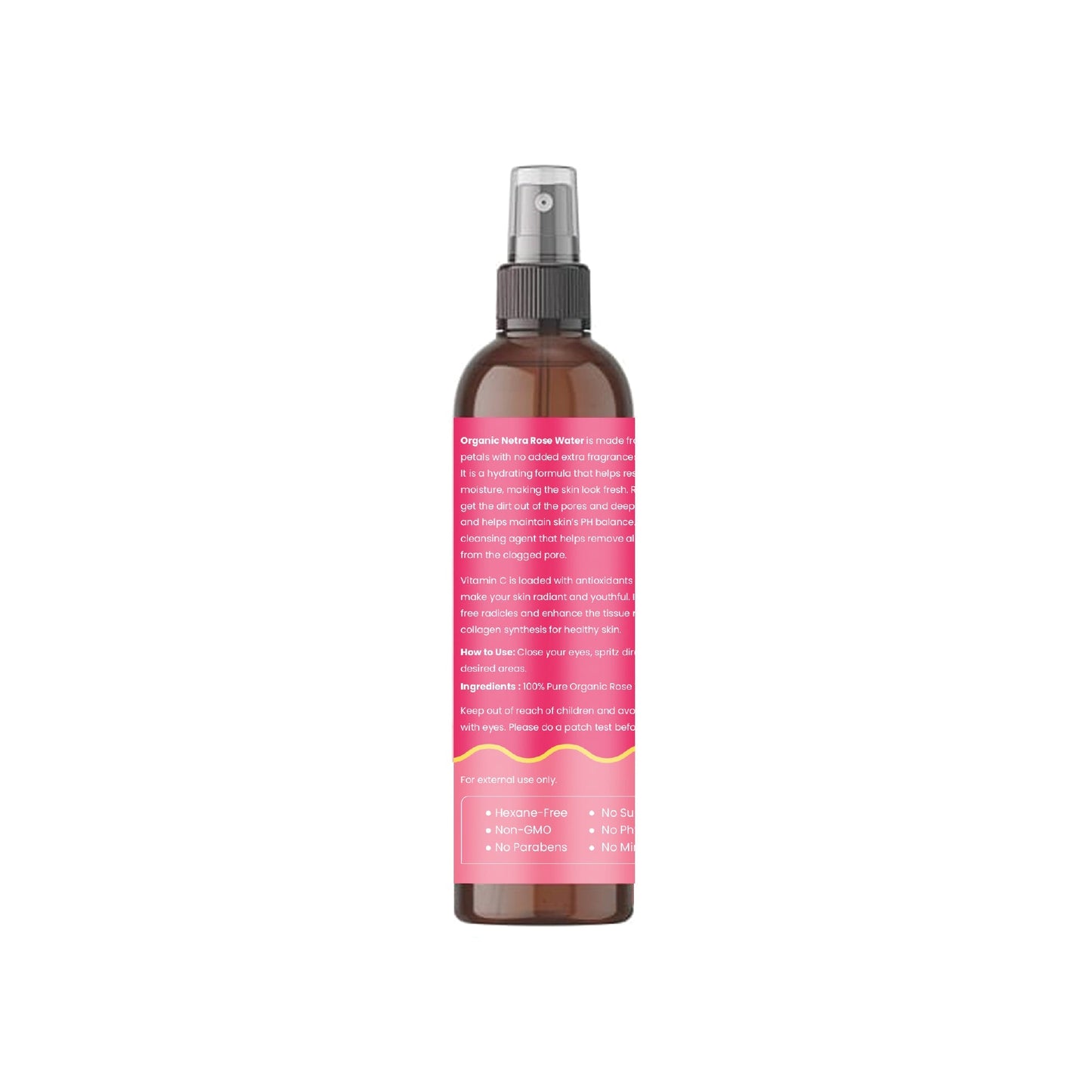 Organic Netra Rose Water