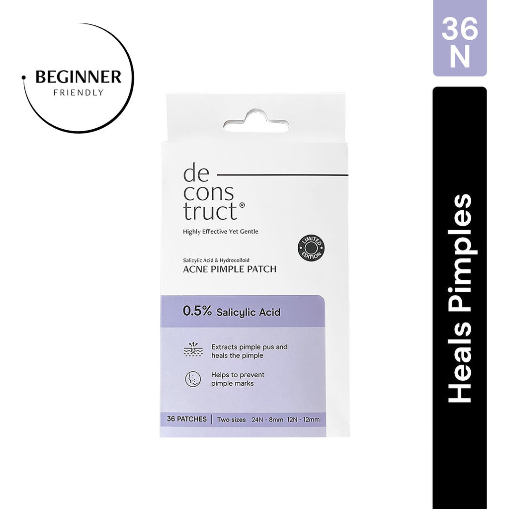 Deconstruct Salicylic acid & Hydrocolloid Acne Pimple Patches - 36