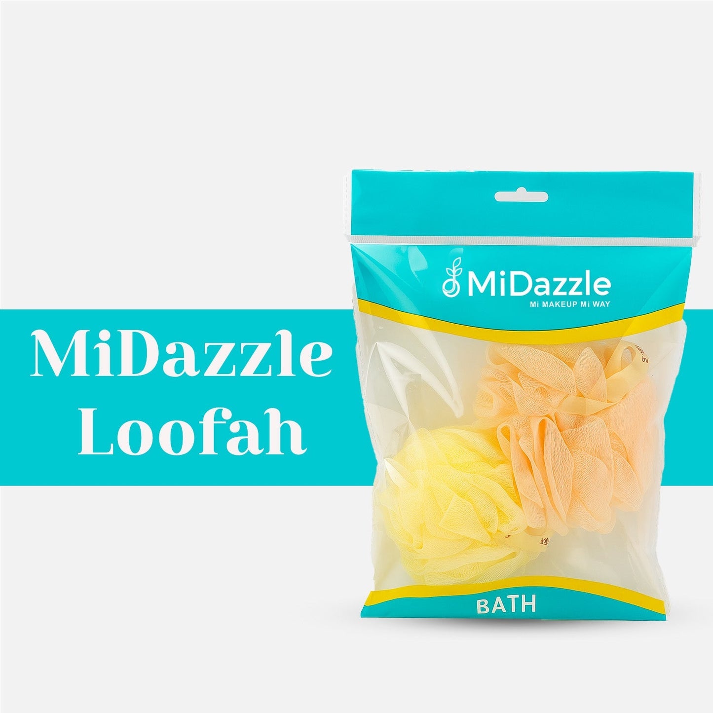 MiDazzle Loofah-2Pcs MINL6013