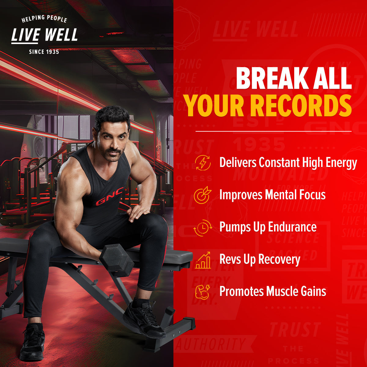 GNC Pro Performance Pre Workout - 360 gms