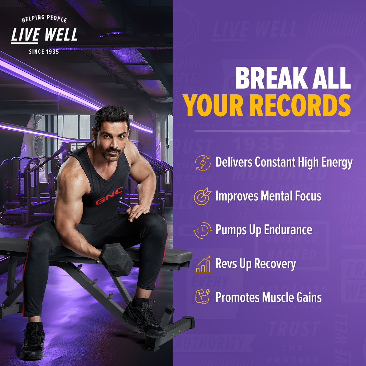 GNC Pro Performance Pre Workout - 360 gms