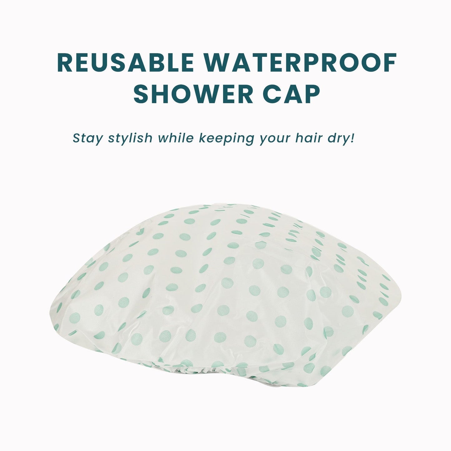 MiDazzle Shower Caps 1S (Reusable) MIHA6313