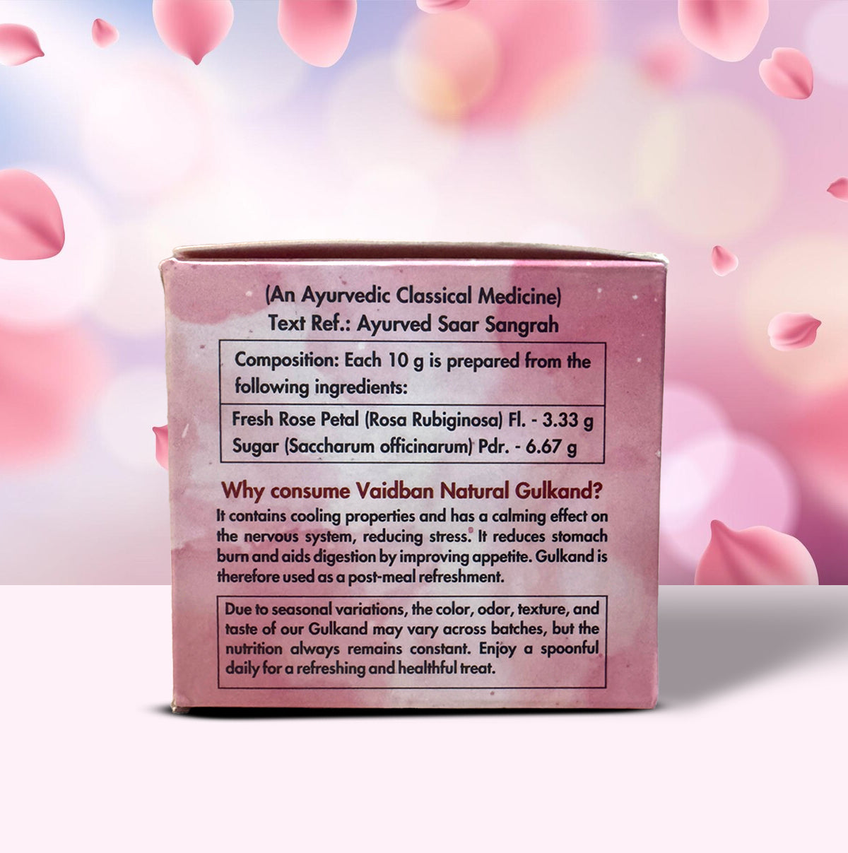 Vaidban Natural Gulkand - 250 gms