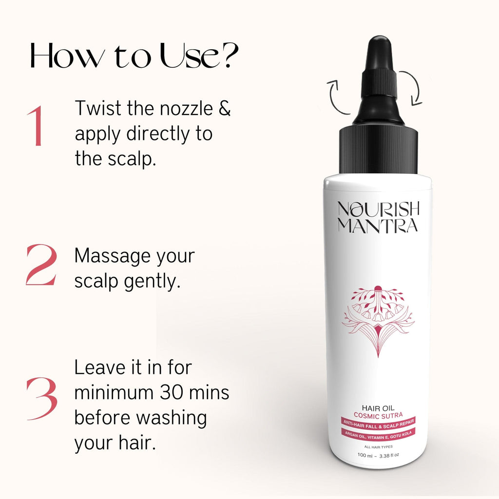 Nourish Mantra Cosmic Sutra Hair Oil - 100 ml