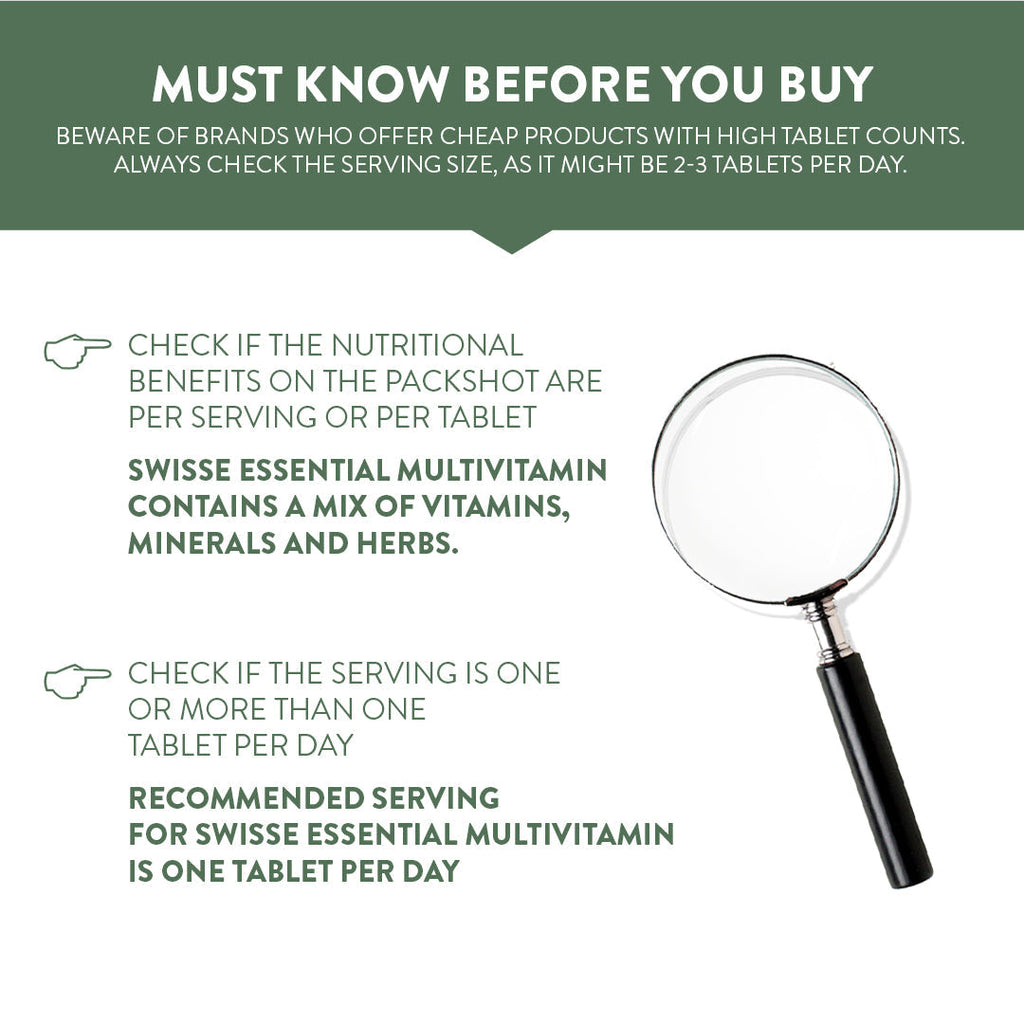 Swisse Essential Multivitamin - 30 Tablets
