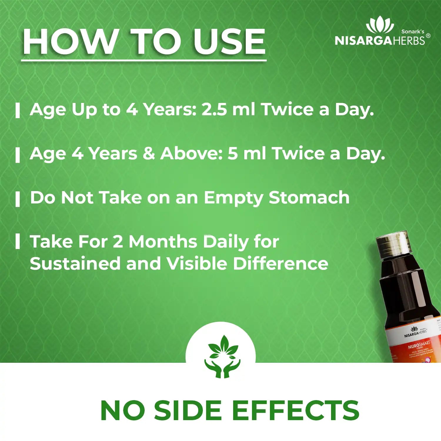 Nisarga Herbs Nurosmart Syrup - 150 ml