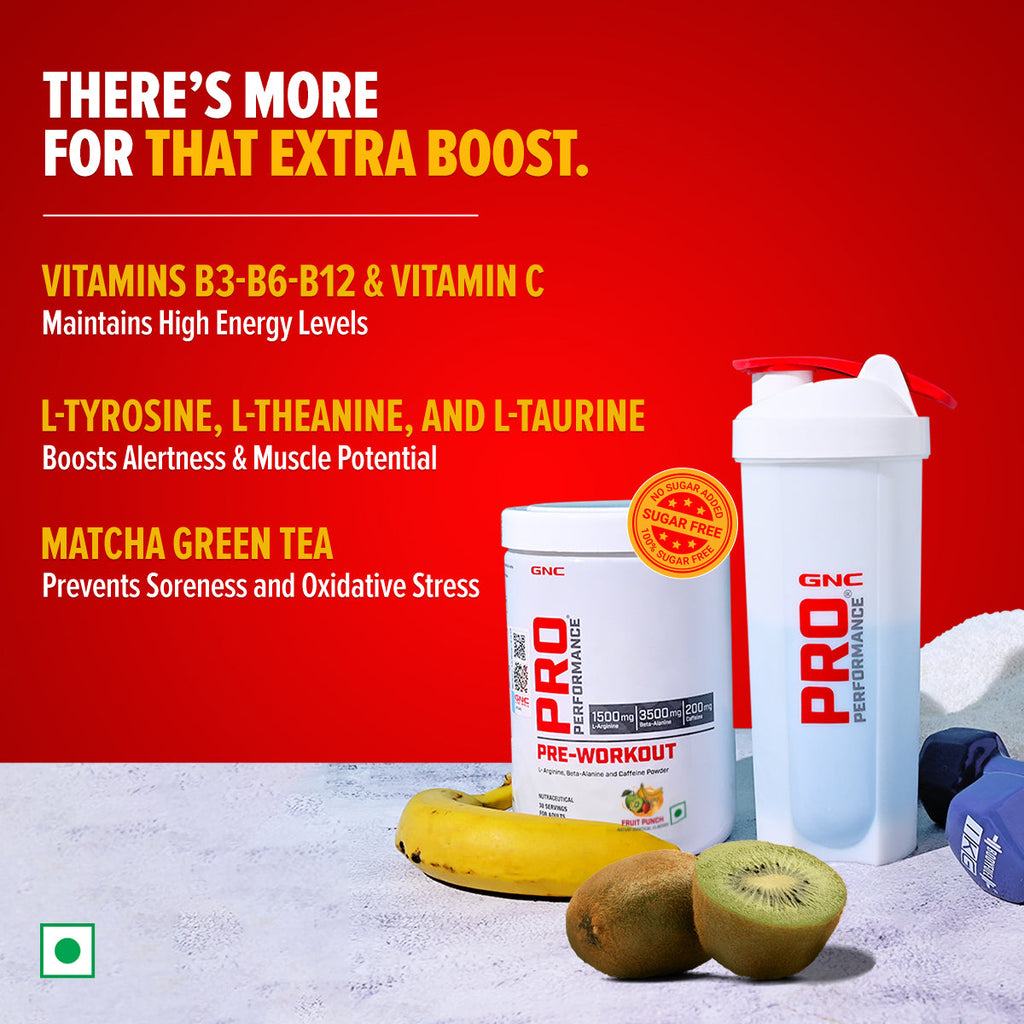 GNC Pro Performance Pre Workout - 360 gms