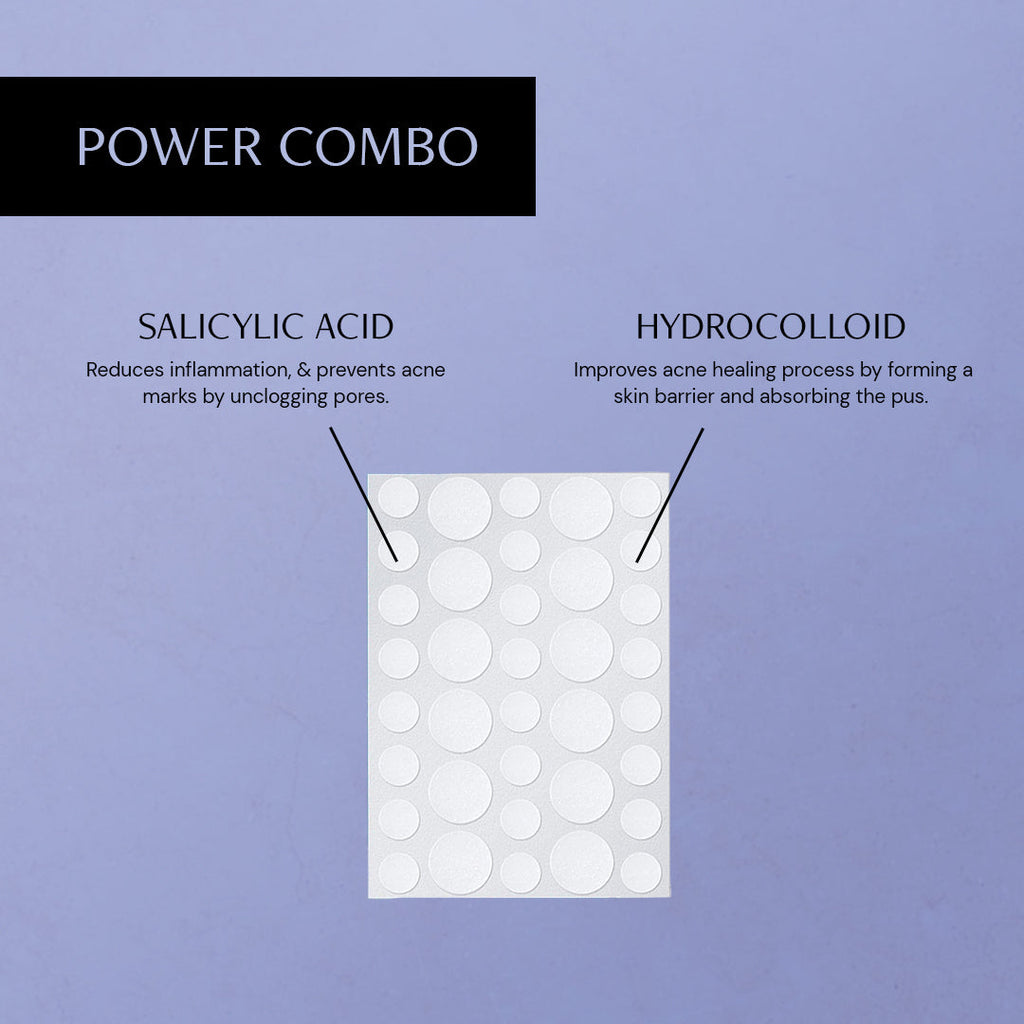Deconstruct Salicylic acid & Hydrocolloid Acne Pimple Patches - 36