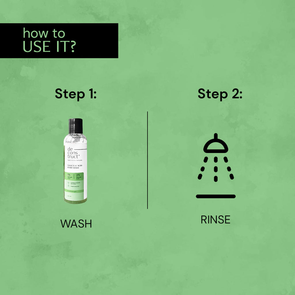 Deconstruct Salicylic Acid Body Wash - 200 ml