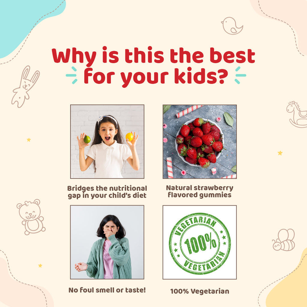 SwisseMe Kids Multivitamin Gummies - 30 Gummies
