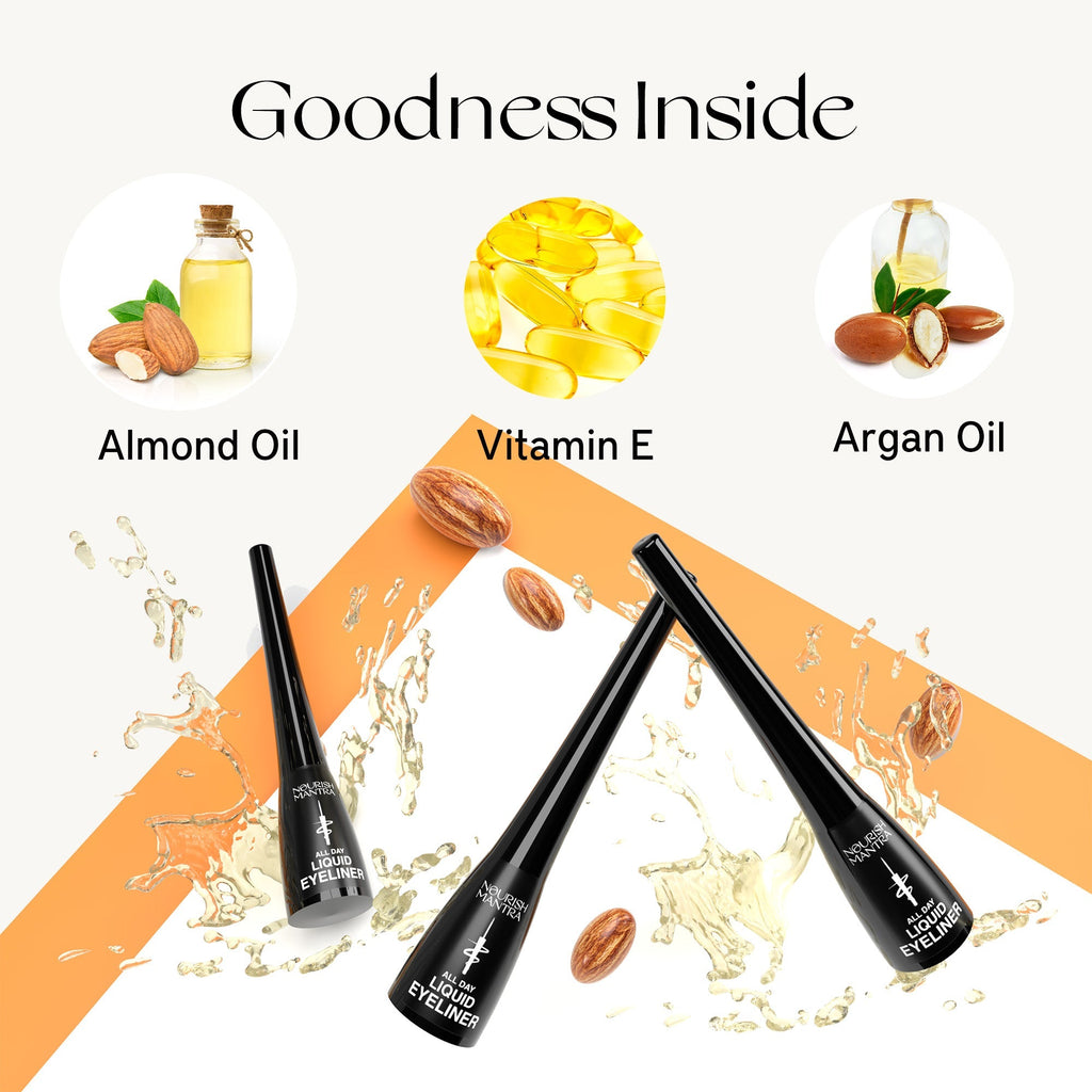 Nourish Mantra All-Day Liquid Eyeliner - 3 ml