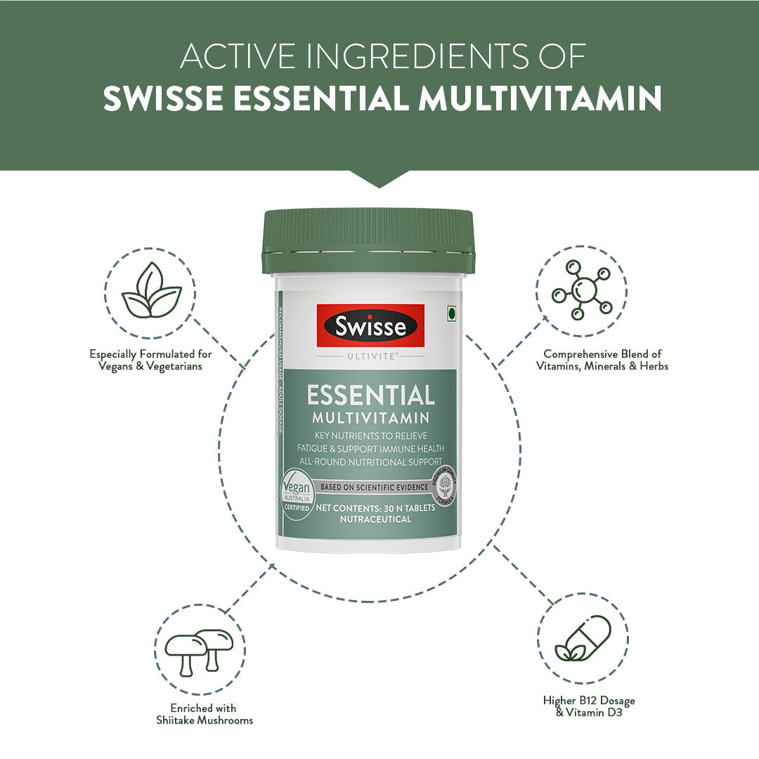 Swisse Essential Multivitamin - 30 Tablets