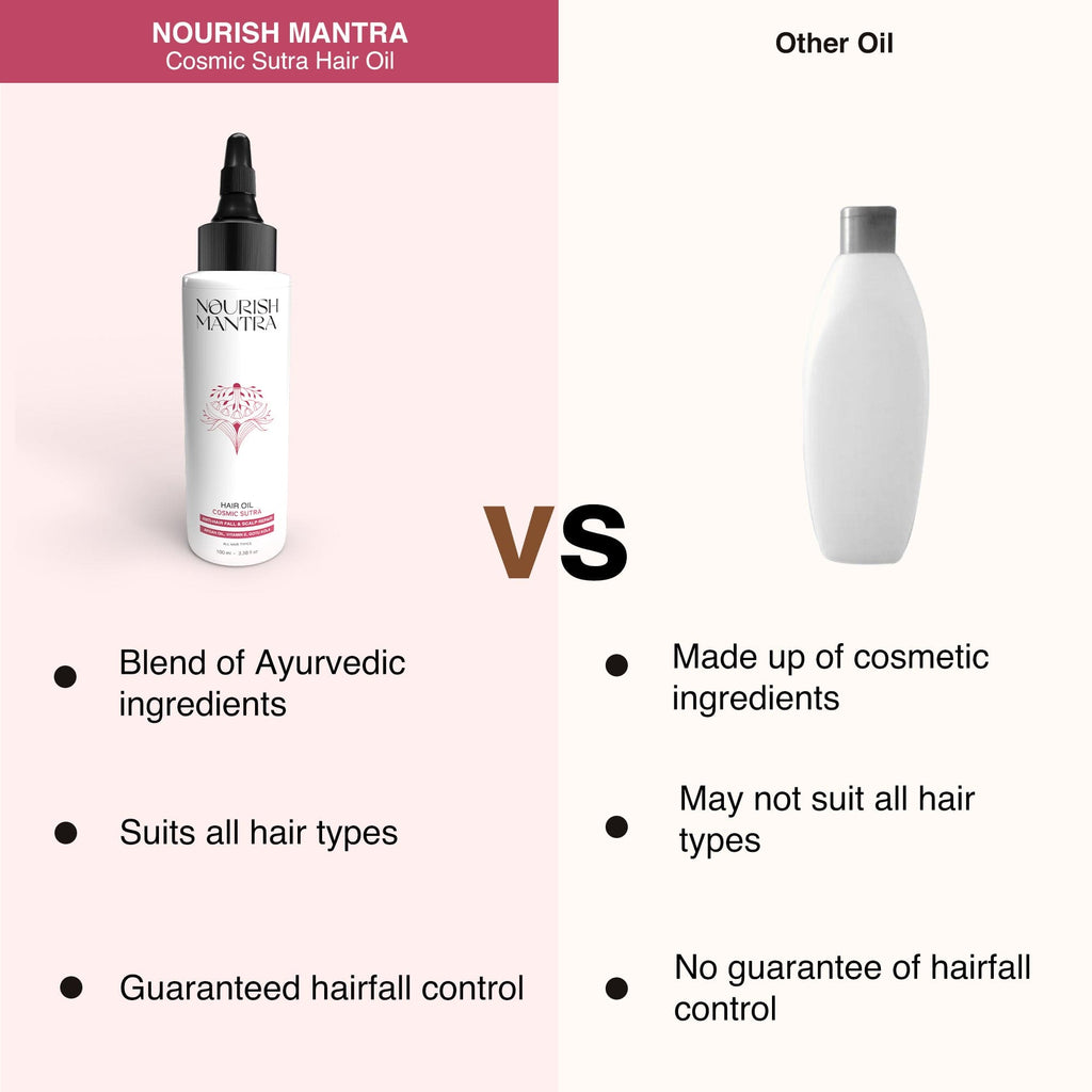 Nourish Mantra Cosmic Sutra Hair Oil - 100 ml (Pack Of 2)