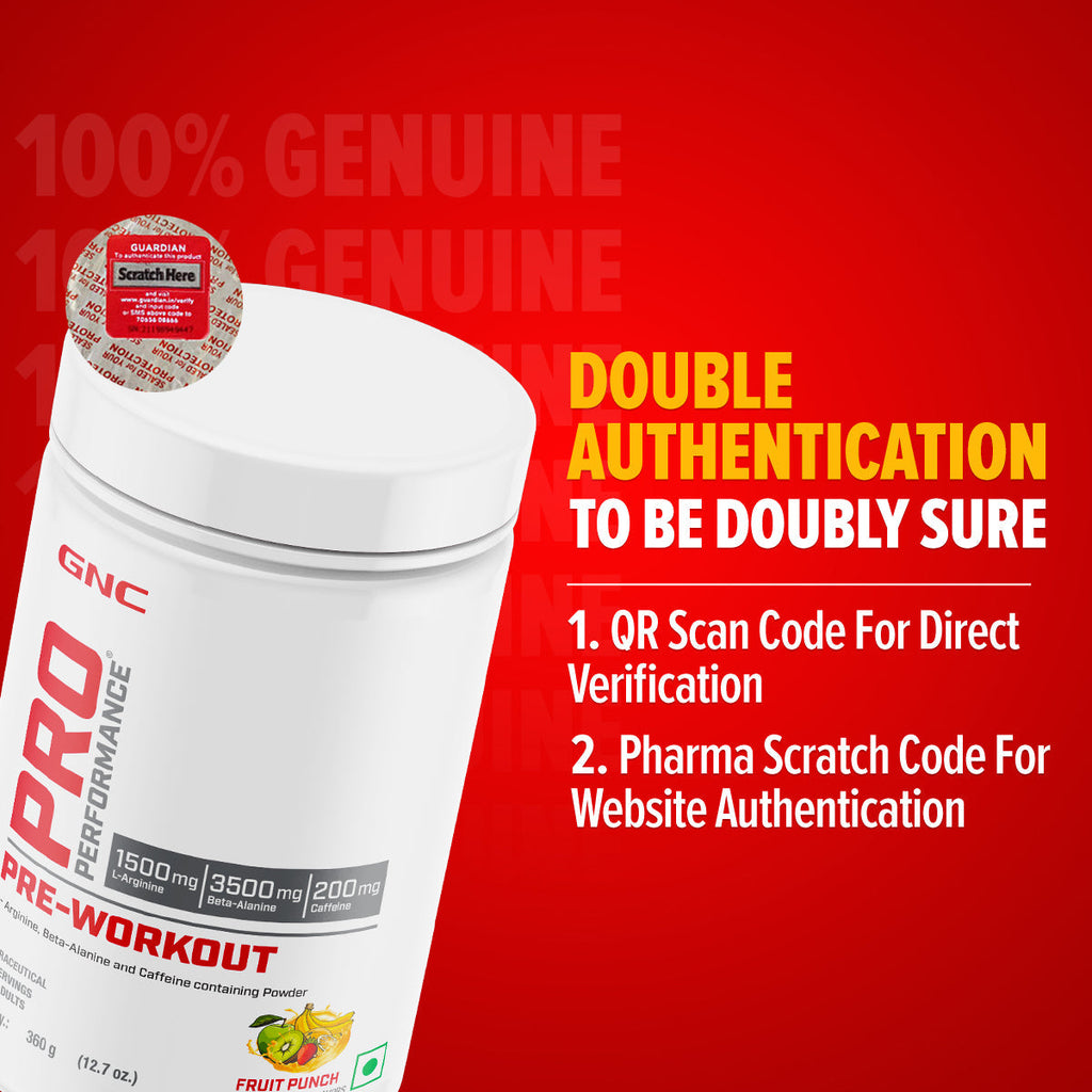 GNC Pro Performance Pre Workout - 360 gms