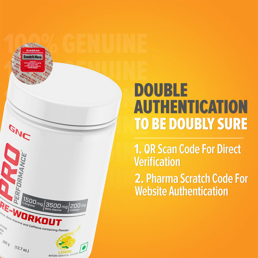 GNC Pro Performance Pre Workout - 360 gms