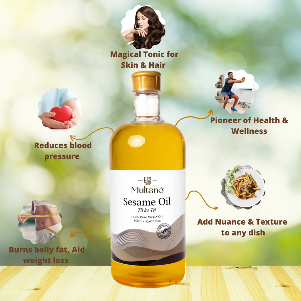 Multano Cold Pressed Sesame Oil