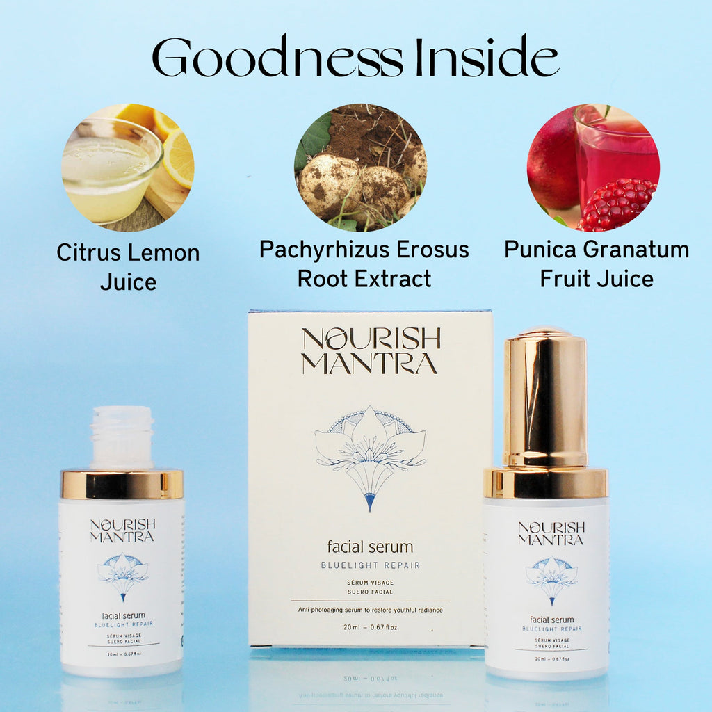 Nourish Mantra Bluelight Repair Serum - 20 ml