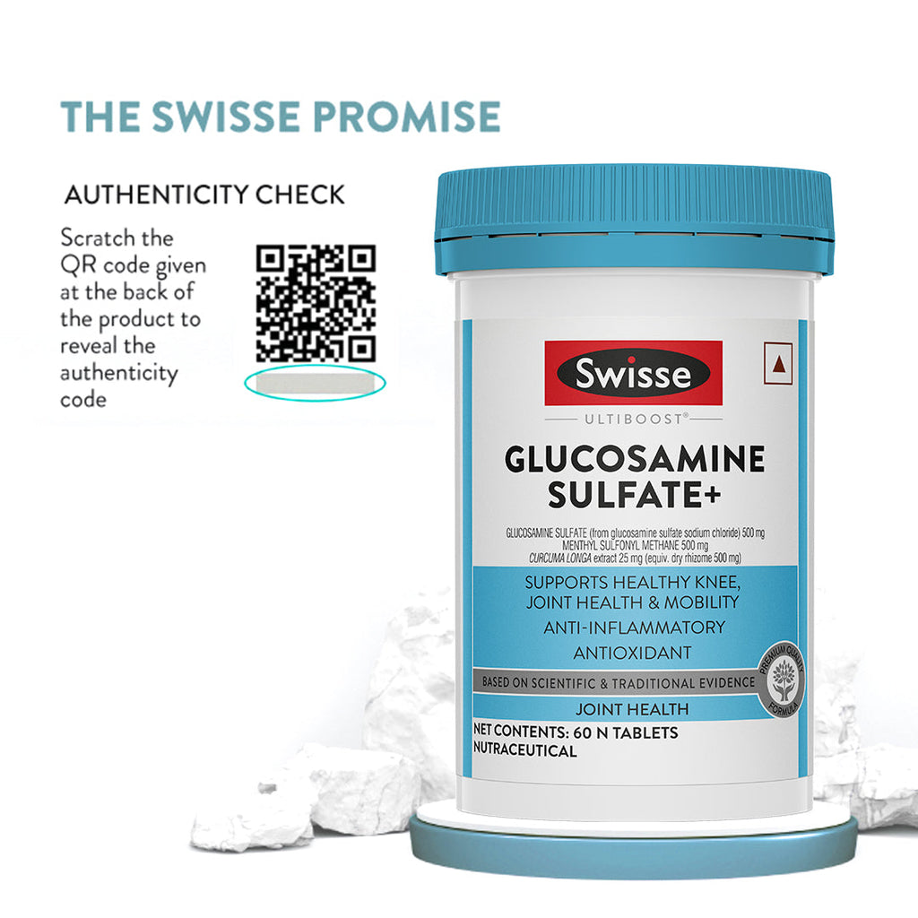 Swisse Glucosamine Sulfate+ - 60 Tablets