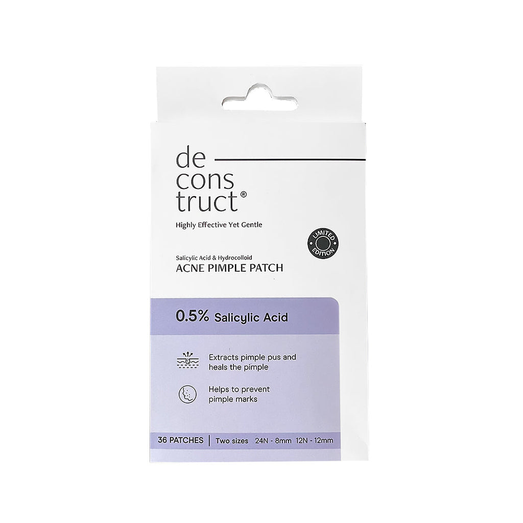 Deconstruct Salicylic acid & Hydrocolloid Acne Pimple Patches - 36