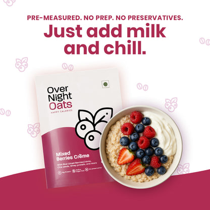 OverNightOats Mixed Berries Creme