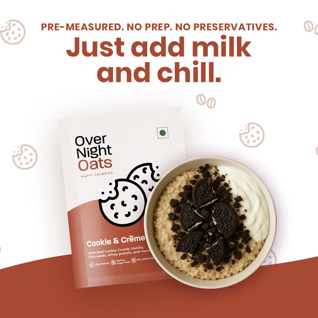 OverNightOats Cookies & Cremè