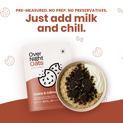 OverNightOats Cookies & Cremè