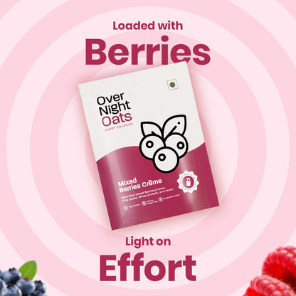 OverNightOats Mixed Berries Creme