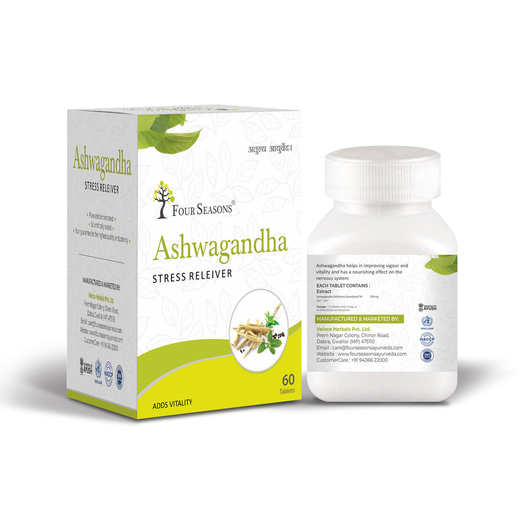 Four Seasons Ashwagandha - 60 tabs