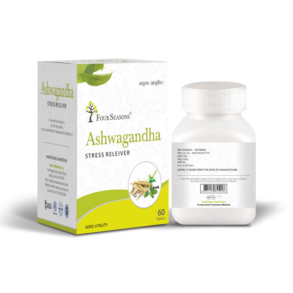 Four Seasons Ashwagandha - 60 tabs