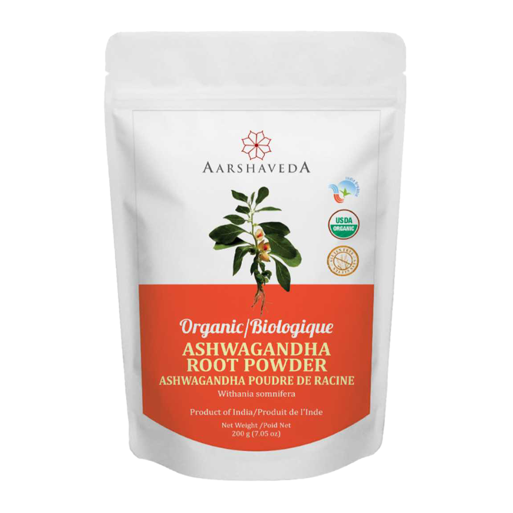 Aarshaveda Organic Ashwagandha Root Powder - 200 gms
