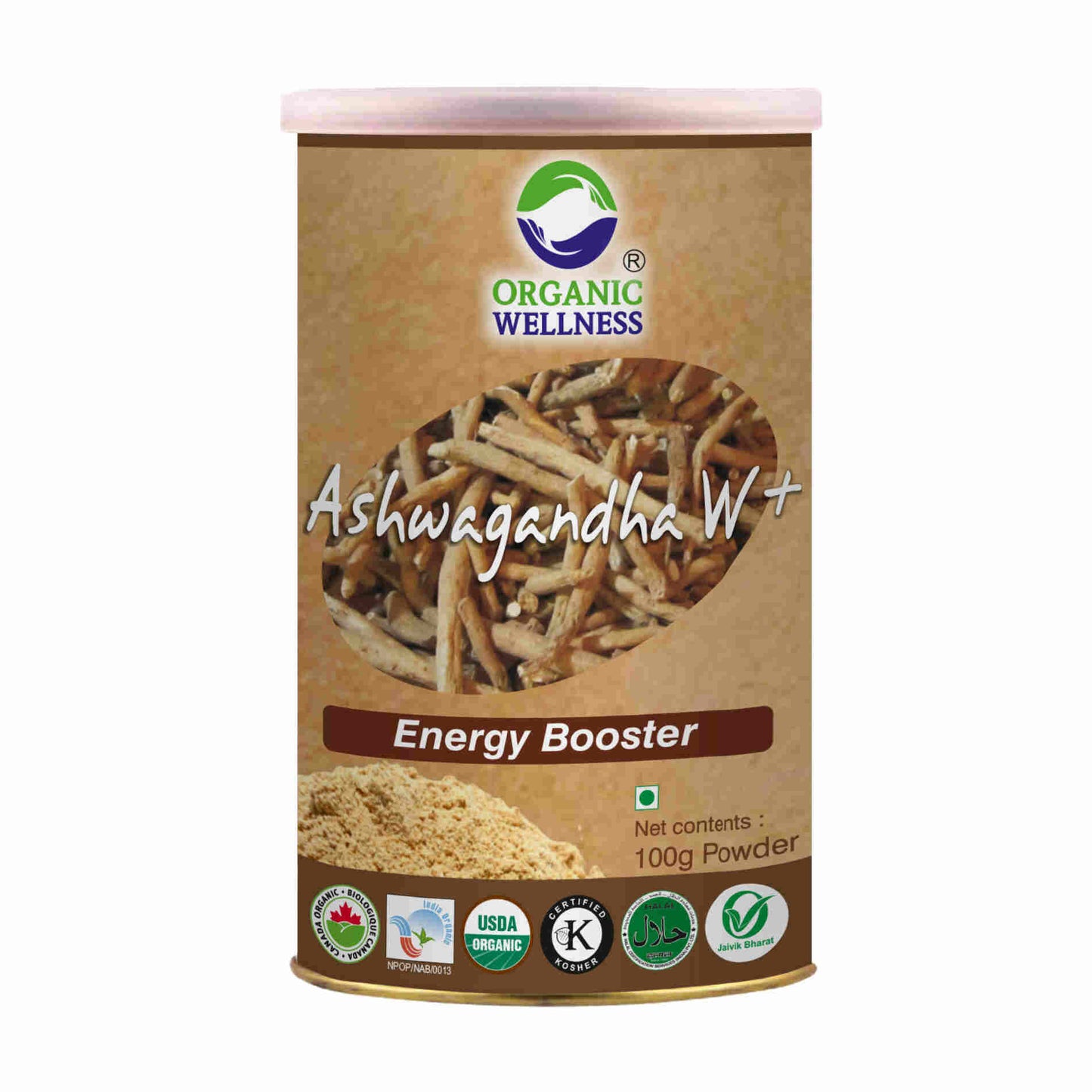 Organic Wellness Ashwagandha W+ Capsules