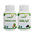 Nveda Combo Pack of Ashwagandha and SJ