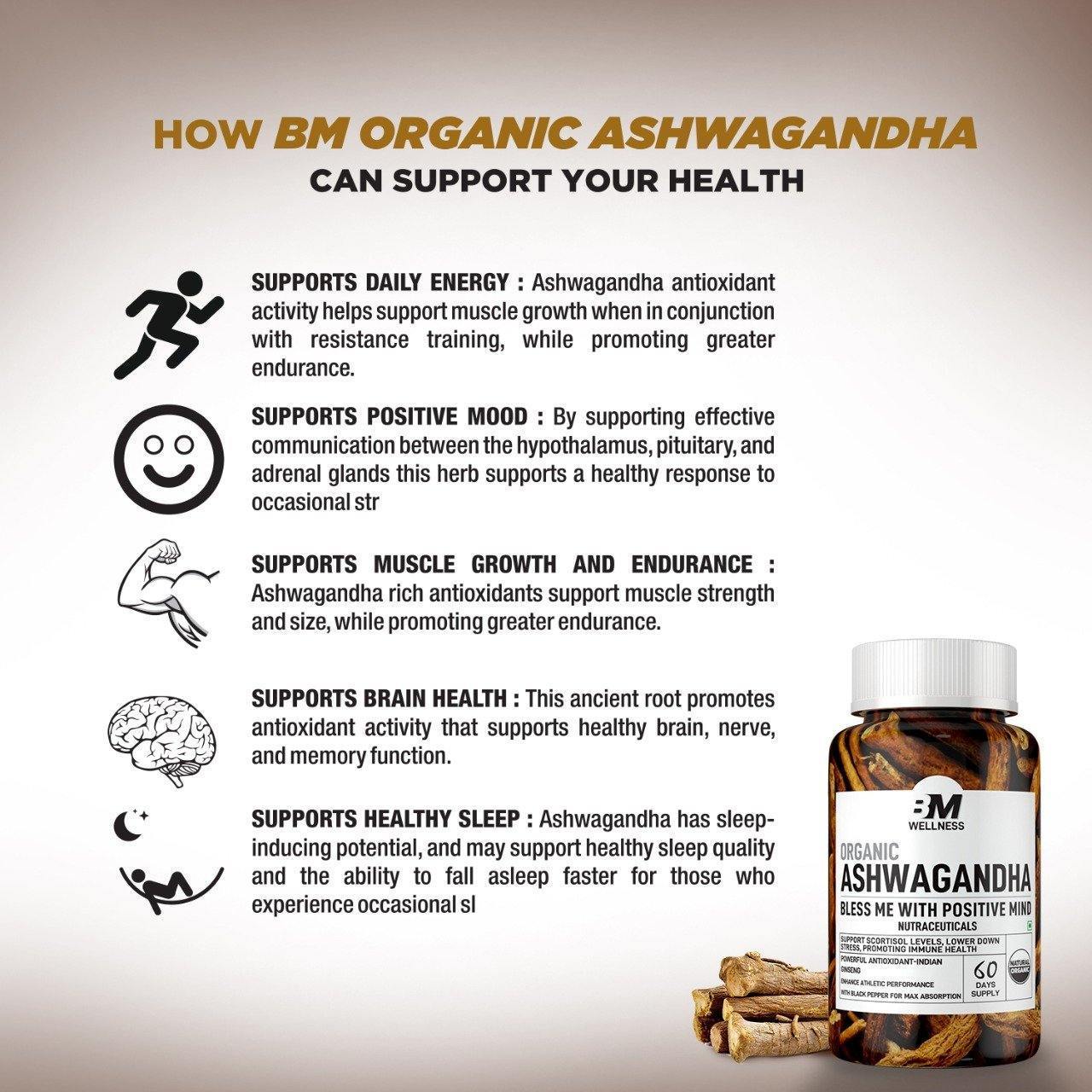 Bigmuscle Nutrition Ashwagandha - 60 tabs