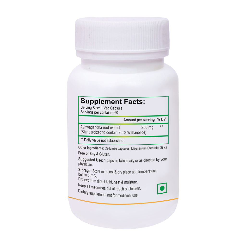 Biotrex Ashwagandha 250mg - 60 tabs