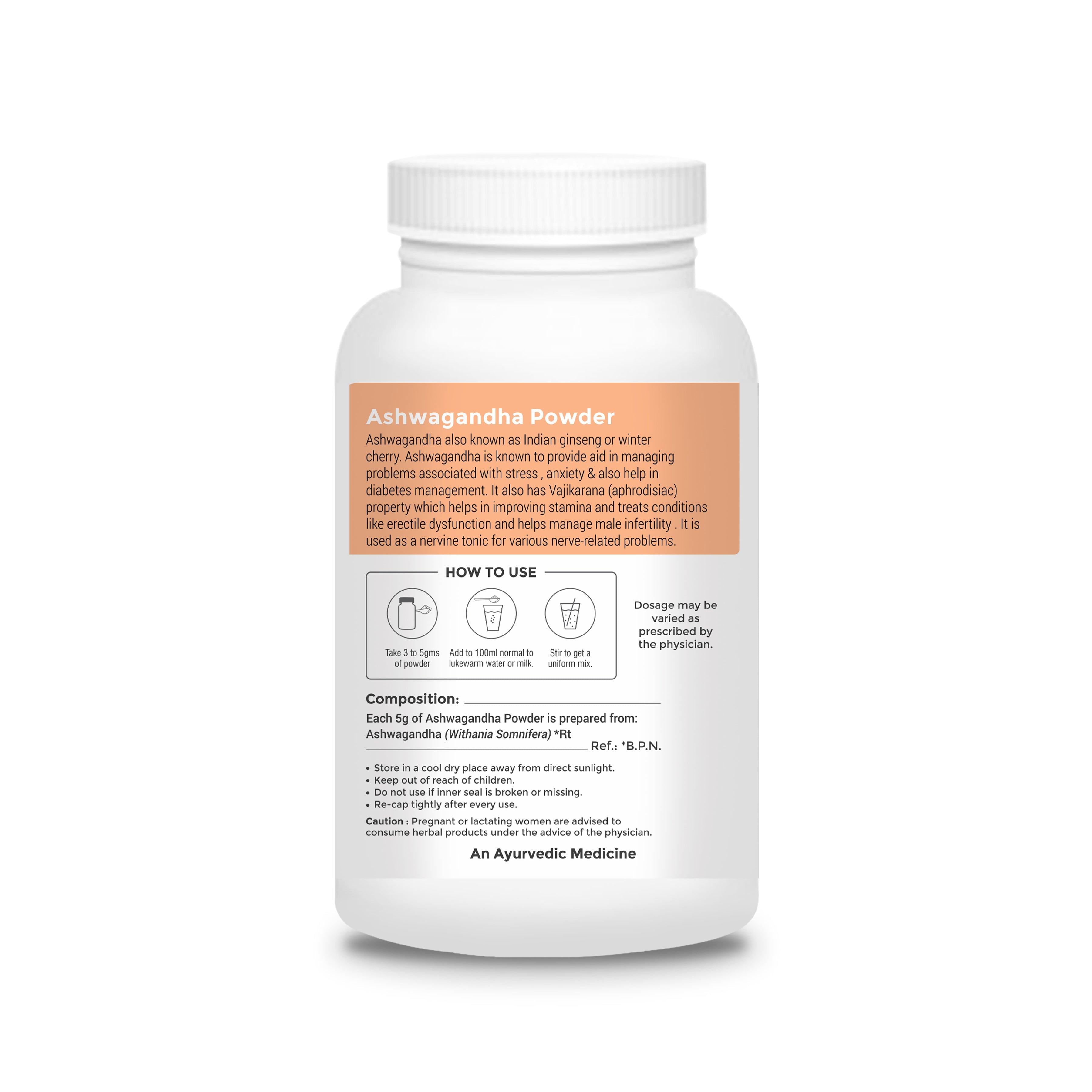 Four Seasons Ashwagandha Powder - 100 gms