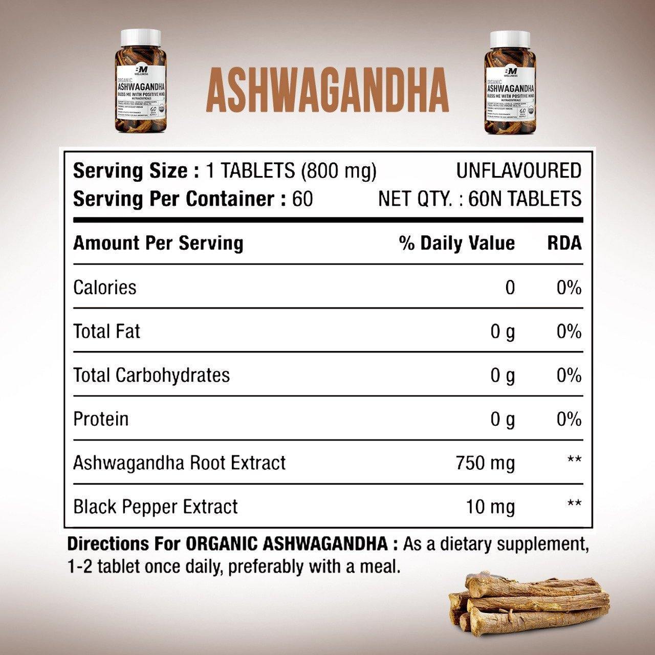 Bigmuscle Nutrition Ashwagandha - 60 tabs