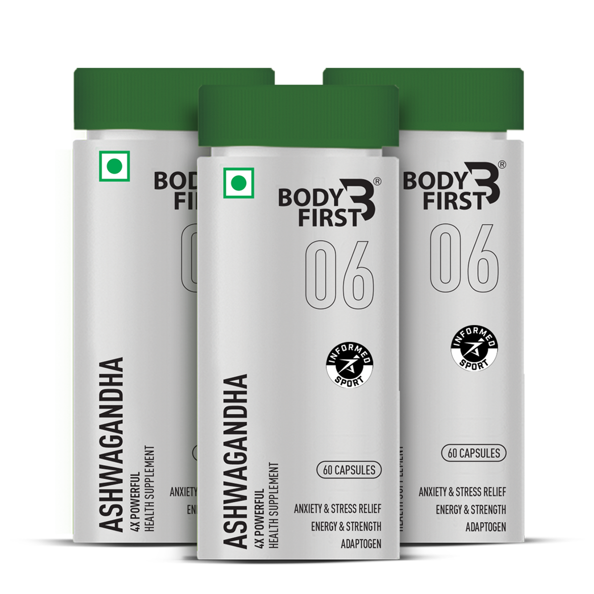 Body first KSM 66 Ashwagandha 500mg - 60 tabs
