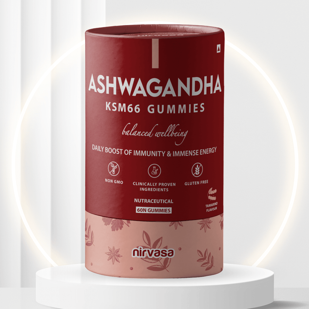 Nirvasa Ashwagandha KSM66 Gummies - 60 gummies