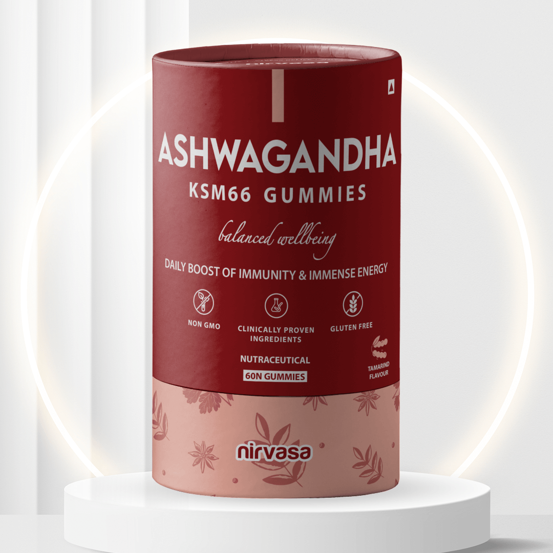 Nirvasa Ashwagandha KSM66 Gummies - 60 gummies