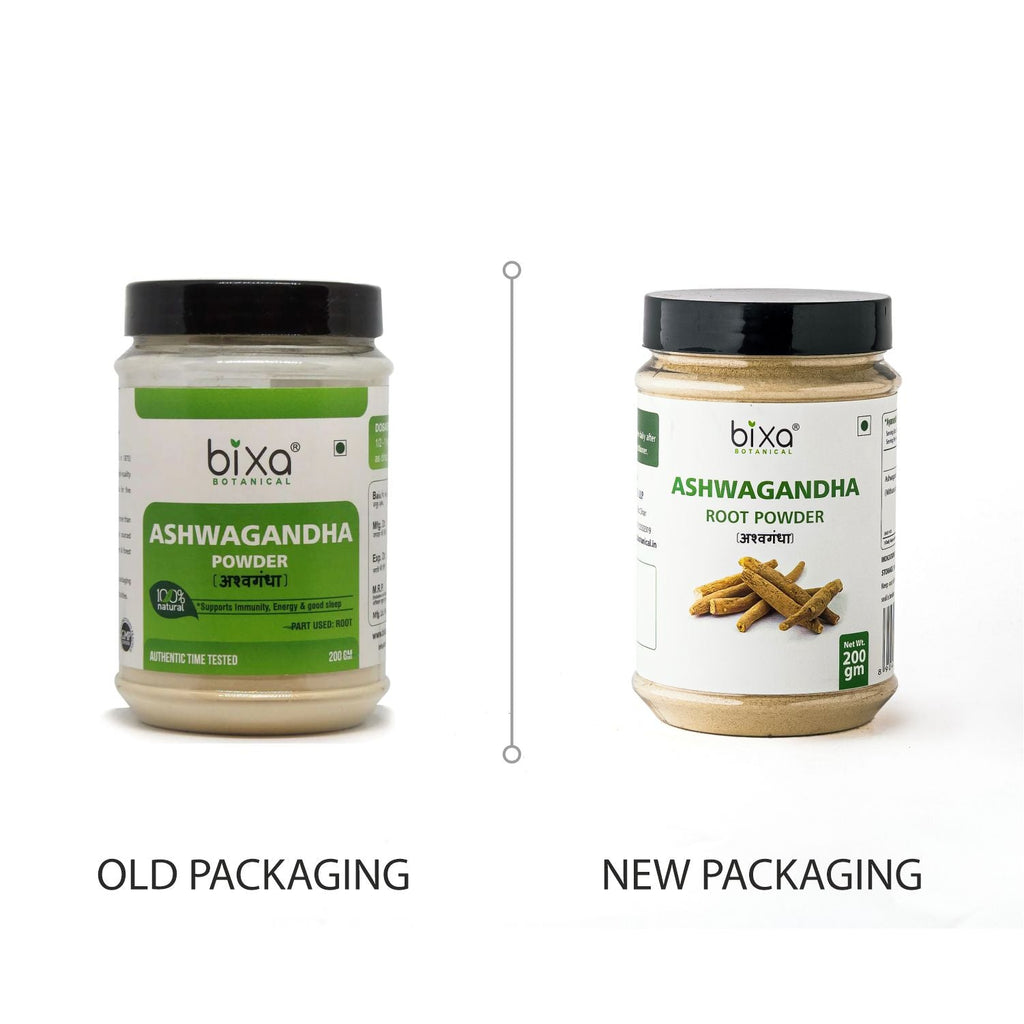Bixa Botanical Ashwagandha Root Powder  Withania Somnifera - 200 gms