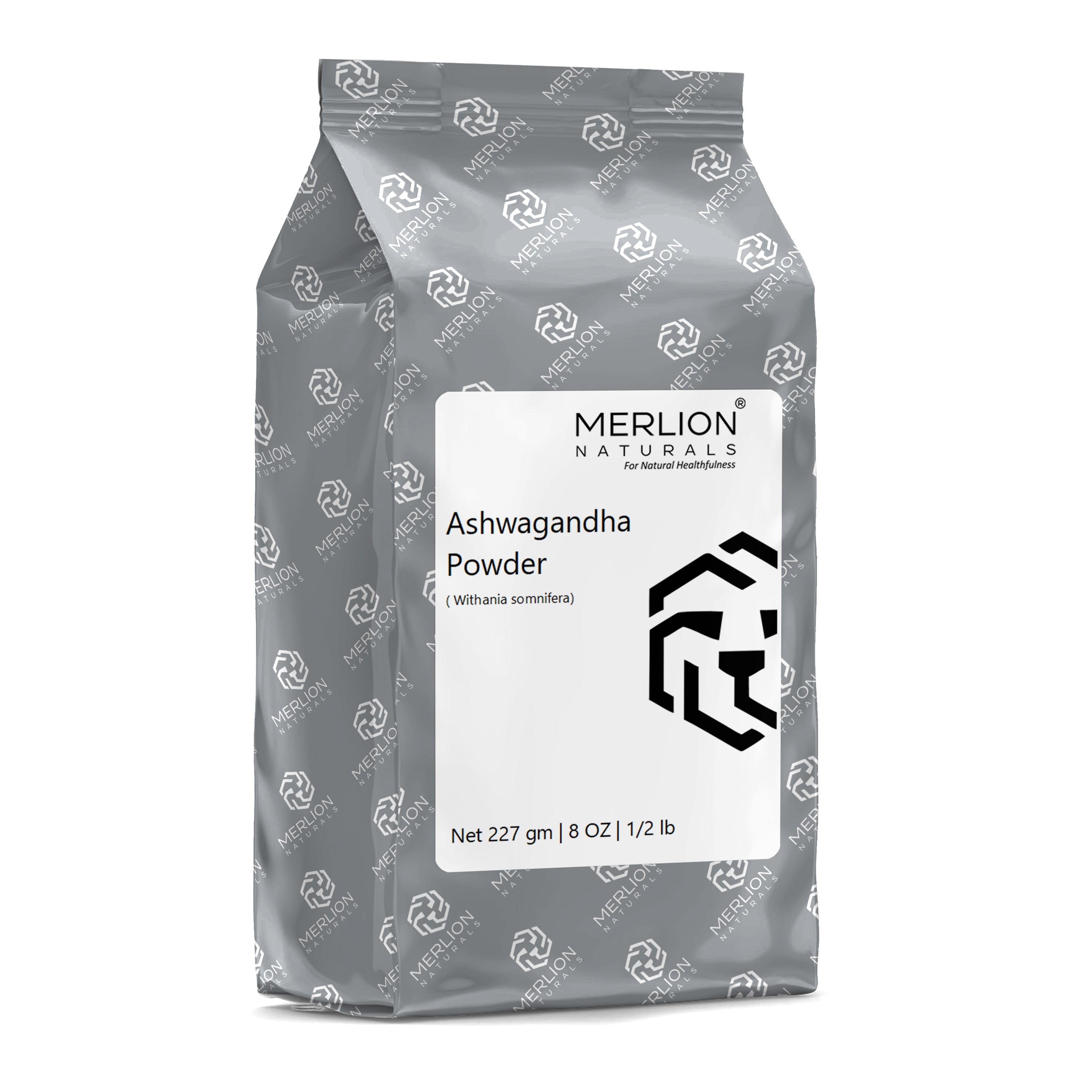 Merlion Naturals Ashwagandha Powder Withania somnifera Indian Ginseng - 227  gms