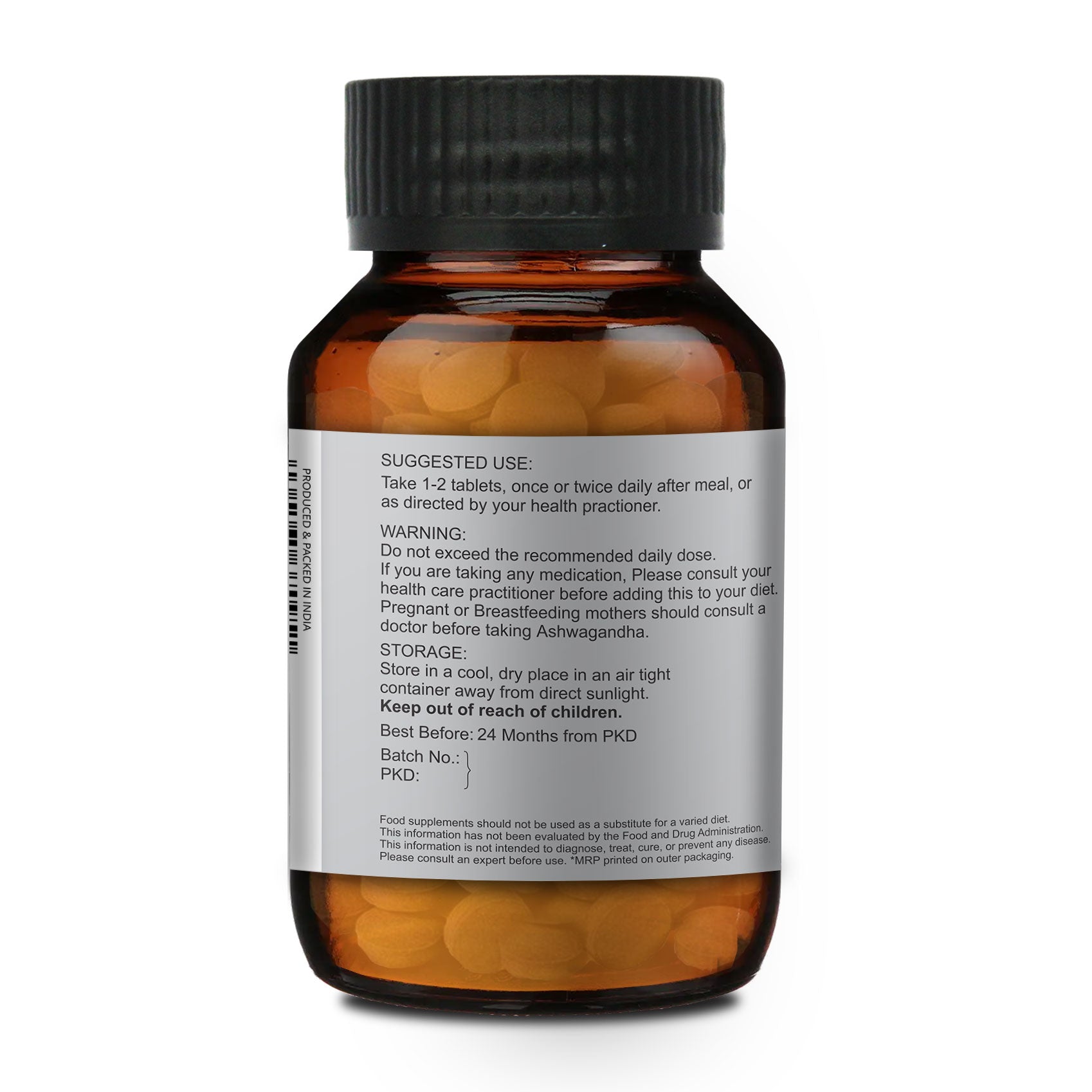 Merlion Naturals Ashwagandha Extract Tablets 500mg