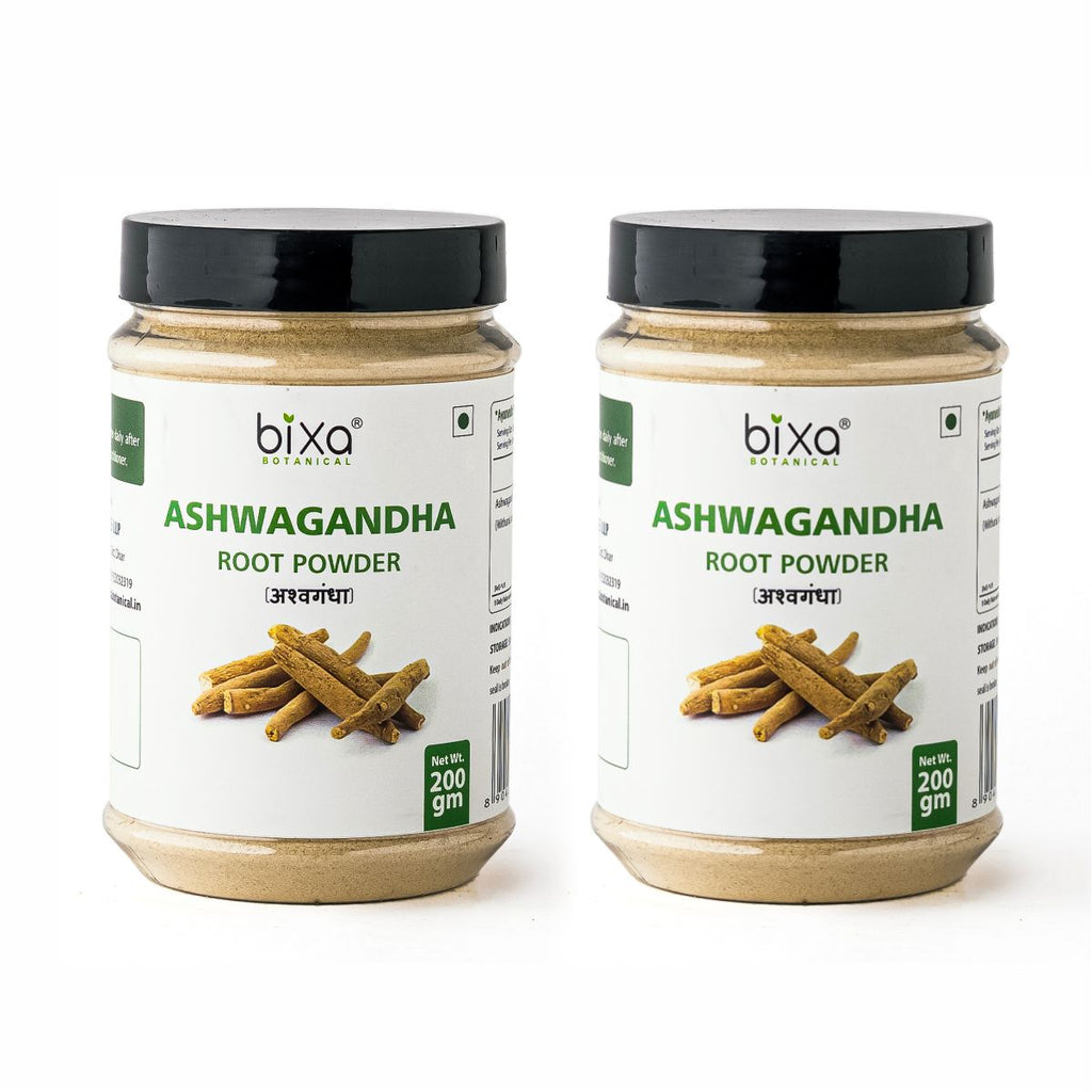 Bixa Botanical Ashwagandha Root Powder  Withania Somnifera - 200 gms