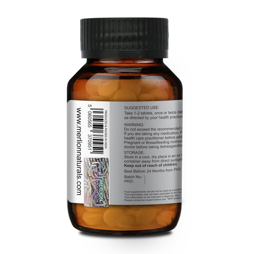 Merlion Naturals Ashwagandha Extract Tablets 500mg