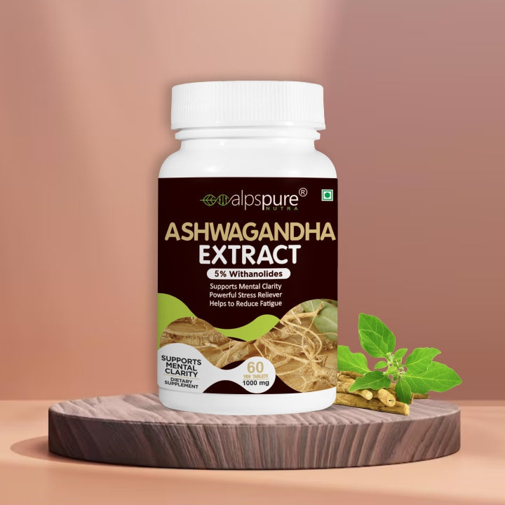 Alpspure Nutra Ashwagandha Tablets - 60 tabs