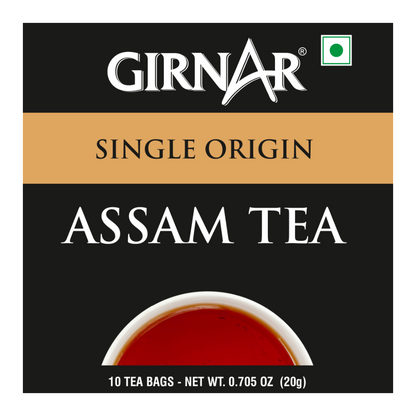 Girnar Single Origin Black Tea Bags - Assam Tea