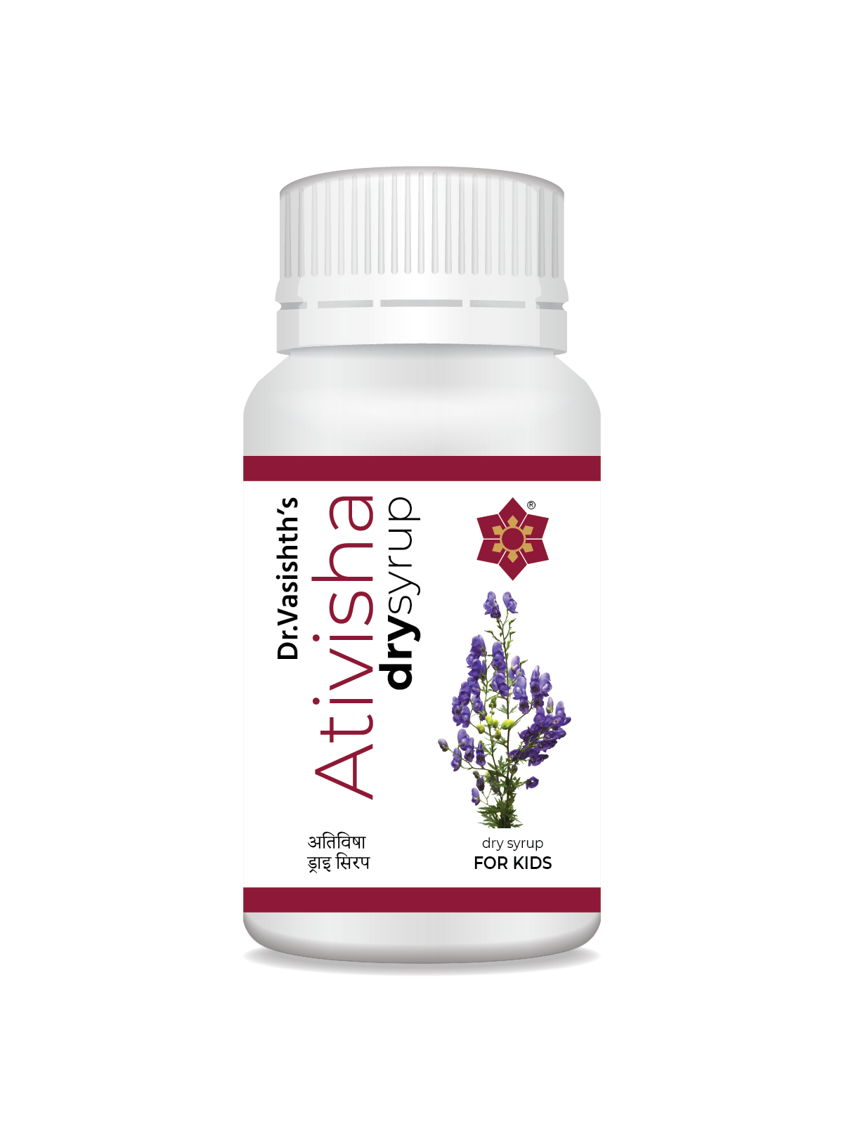 Dr. Vasishth's Ativisha Dry Syrup (For Kids) - 10 gms