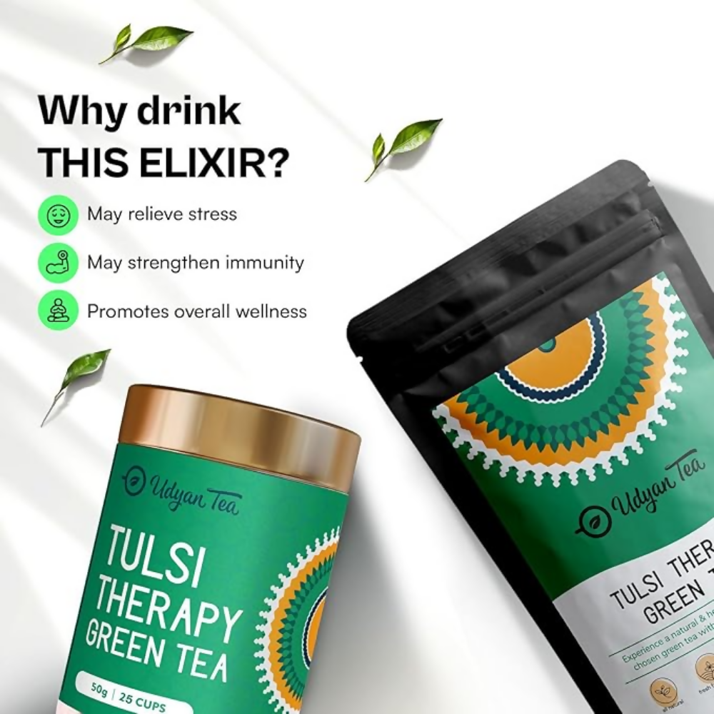 Udyan Tea Tulsi Therapy Green Tea
