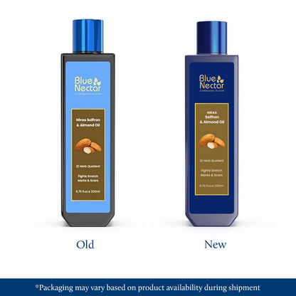Blue Nectar Saffron & Almond Oil